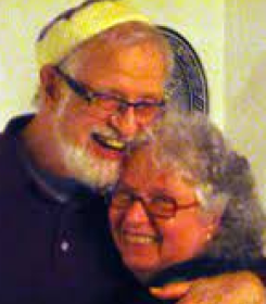 Bahira Sugarman and Rabbi Shaya Isenberg